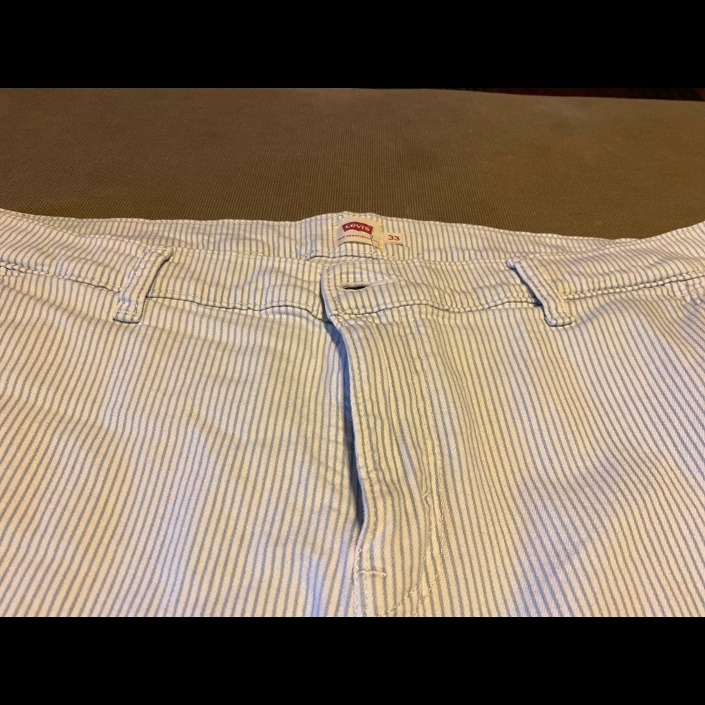 Levi shorts.